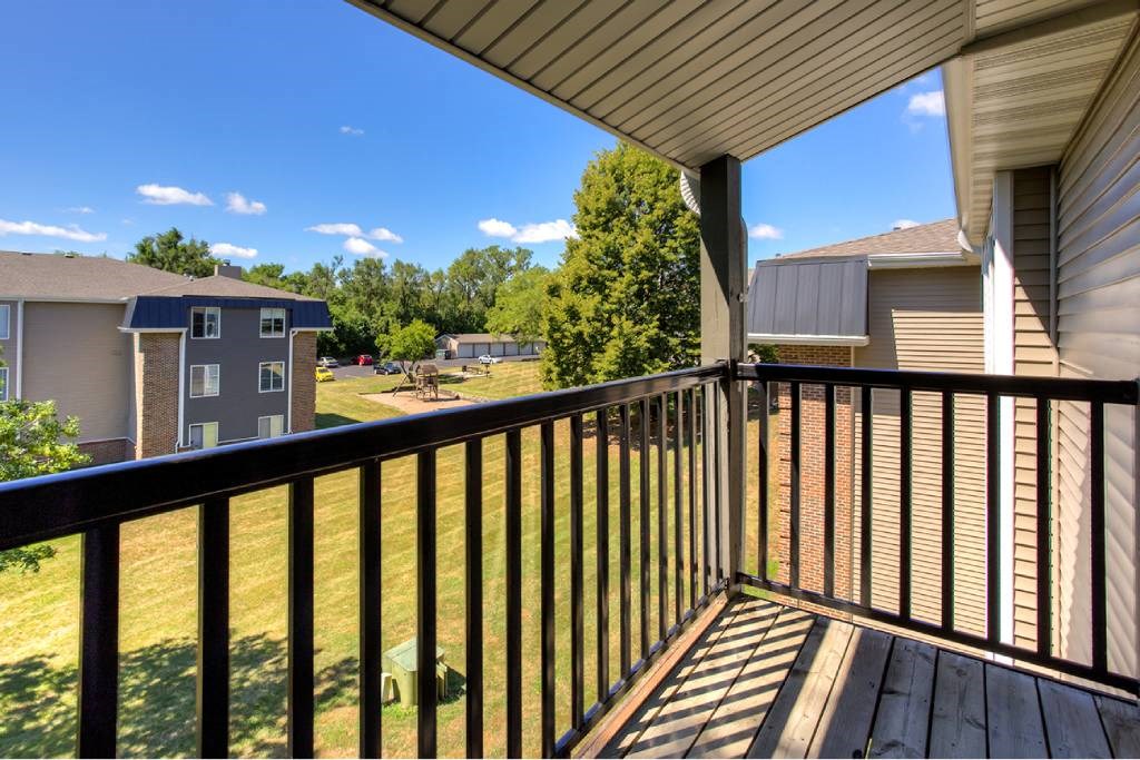 Large Balcony at Hamlet Apartments, Iowa