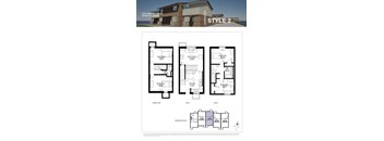A house plan for a carpenter style 2 home with 4 bedrooms and 2 bathrooms.