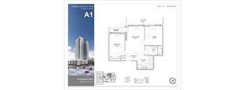 A brochure for the Creek Collection clubhouse suites at the University of Waterloo.