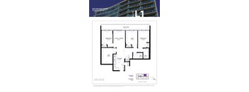 A floor plan for a suite at 255 Sunview Street.