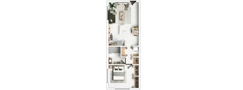 A series of images showing different rooms and furniture layouts.