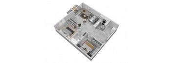 2 Bedroom 1 Bathroom