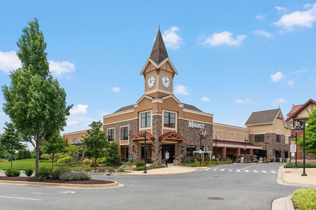 a building with a clock tower on the front of it