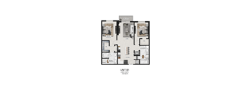 unit b1 1 bedroom floor plan  apartments whistler  the residences at