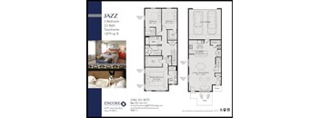 Jazz_3Bed 2.5Bath at Encore Townhomes, Utica, MI