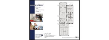 Kapelle_2Bed 2Bath at Encore Townhomes, Michigan , 48315