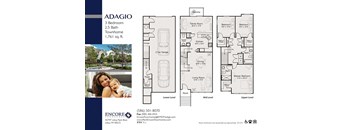 Adagio_3Bed 2Bath at Encore Townhomes, Utica