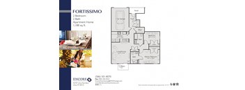 Fortissimo_2Bed 2Bath at Encore Townhomes, Michigan , 48315