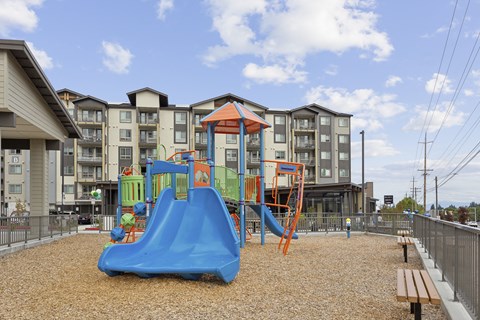 Playground at Four Corners Apartments, Everett Washington