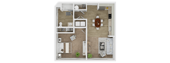 One Bedroom-One Bath