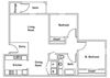 2 Bedroom, 1 Bath