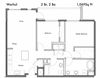 2 Bedroom 2 Bathroom Floor Plan 2 Bedroom 2 Bathroom Floor Plan at Discovery West, Issaquah, Washington