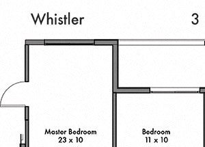 Three Bed Two Bath Floor Plan Three Bed Two Bath Floor Plan at Discovery West, Issaquah, WA, 98029