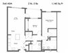 2 Bedroom 2 Bathroom Floor Plan 2 Bedroom 2 Bathroom Floor Plan at Discovery West, Issaquah, 98029