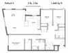 3 Bedroom and 2 Bath Floor Plan 3 Bedroom and 2 Bath Floor Plan at Discovery West, Issaquah, Washington