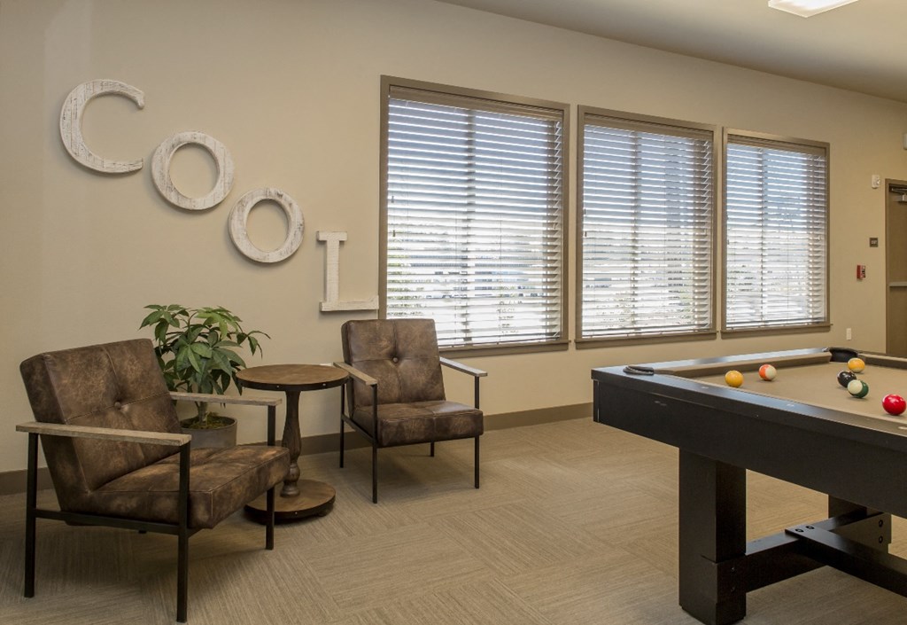 Game Room with Seating