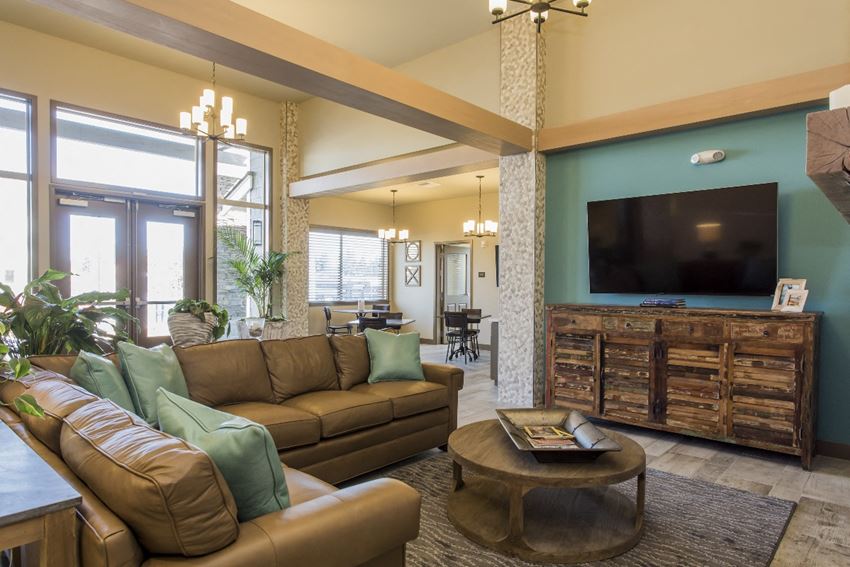 Lounge with TV, Event Kitchen - Photo Gallery