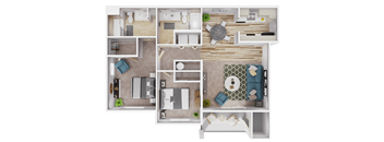 Cascade Floor Plan at Creston Point, Washington