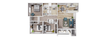 Olympic Floor Plan at Creston Point, Washington, 98178