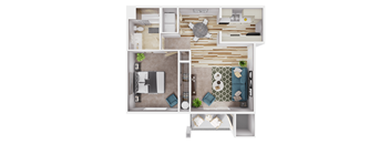 Snoqualmie Floor Plan at Creston Point, Seattle