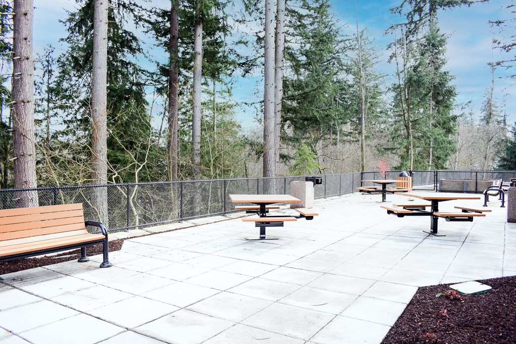 Picnic Area With BBQ Grilling Station at Manor Way, Everett, Washington, 98204