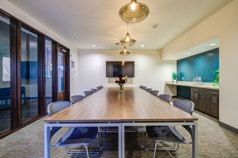 Conference Room With TV at Discovery West, Issaquah, WA, 98029