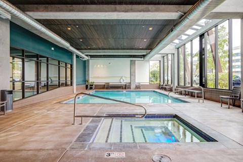 Hot Tub And Pool at Discovery West, Issaquah