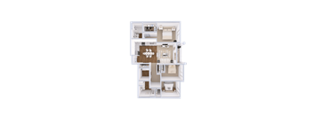 Dogwood Floor Plan at Four Corners Apartments, Everett Washington