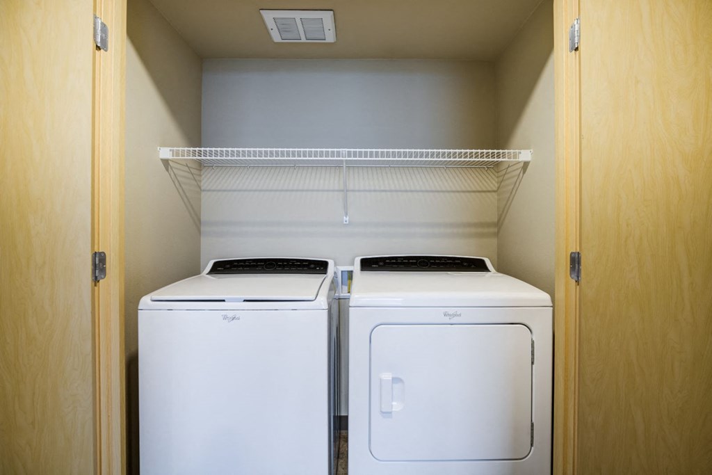 Washer and Dryer  Laundry Area