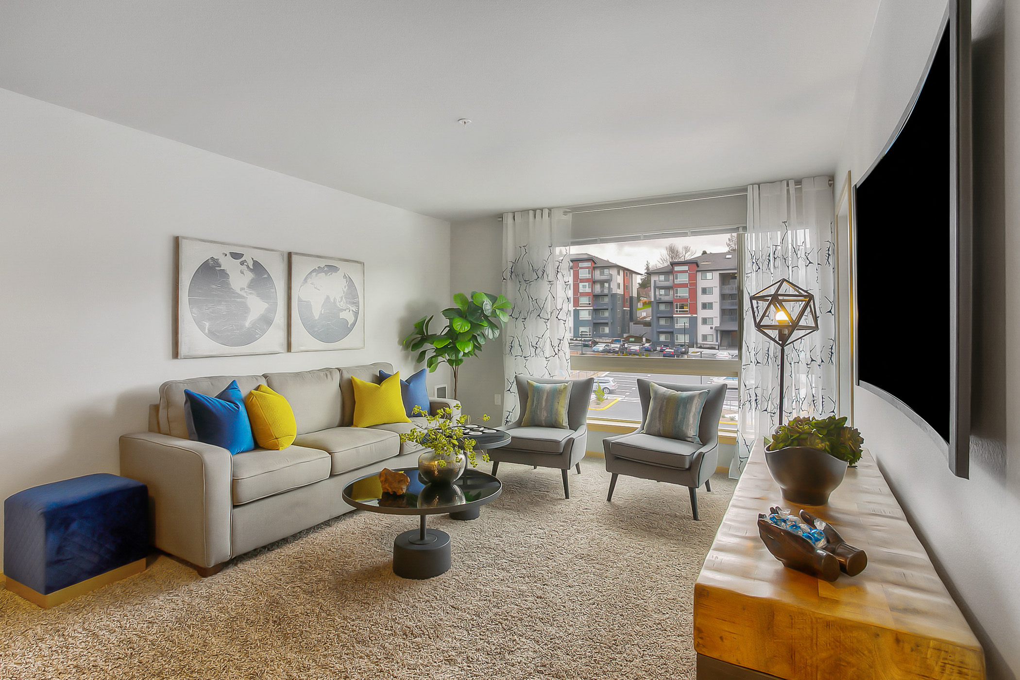 Living Room with a View