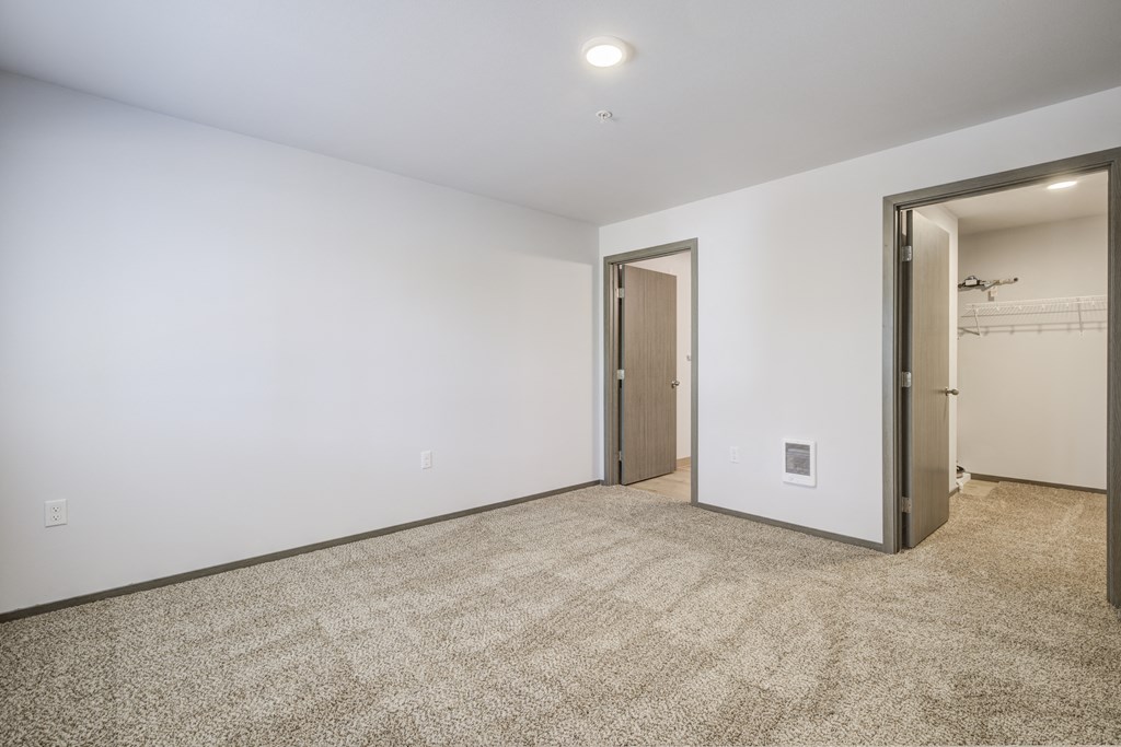 Master Bedroom with walk in closet