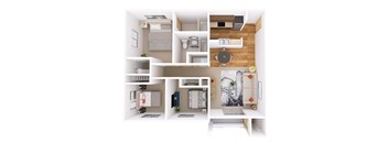 A series of images showing different rooms of a house.