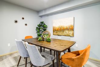 Dining Area Dining Area at Manor Way Apartments, Everett, WA 98204