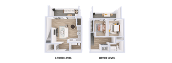 Moscato Floorplan at Solera Apartments, Washington, 98056
