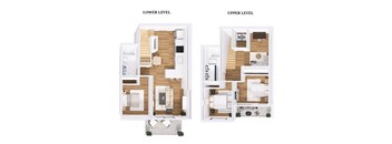 Three Bedroom Two Bathroom Townhome