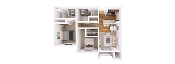A series of images showing different rooms of a house.