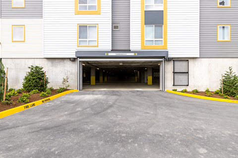 Parking Garage Entrance