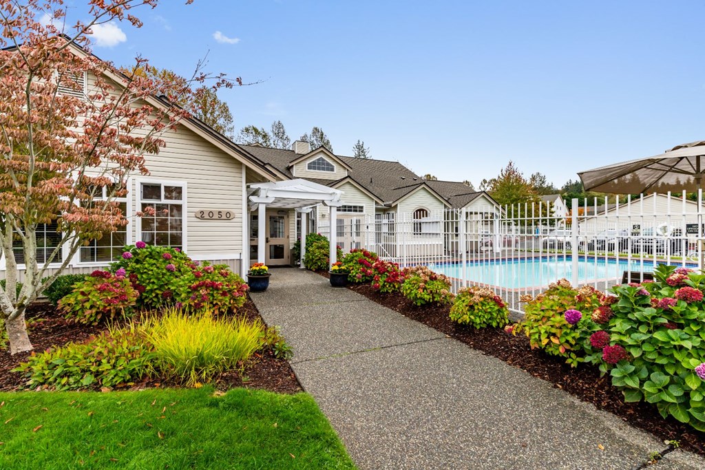 Clubhouse and Office Entrance