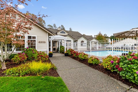 Clubhouse and Office Entrance