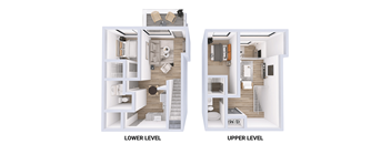 Riesling Floorplan at Solera Apartments, Renton, WA, 98056