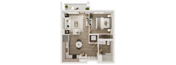 Unit B2 at Ovation at Meeker, Washington