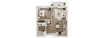 Unit C2 at Ovation at Meeker, Kent