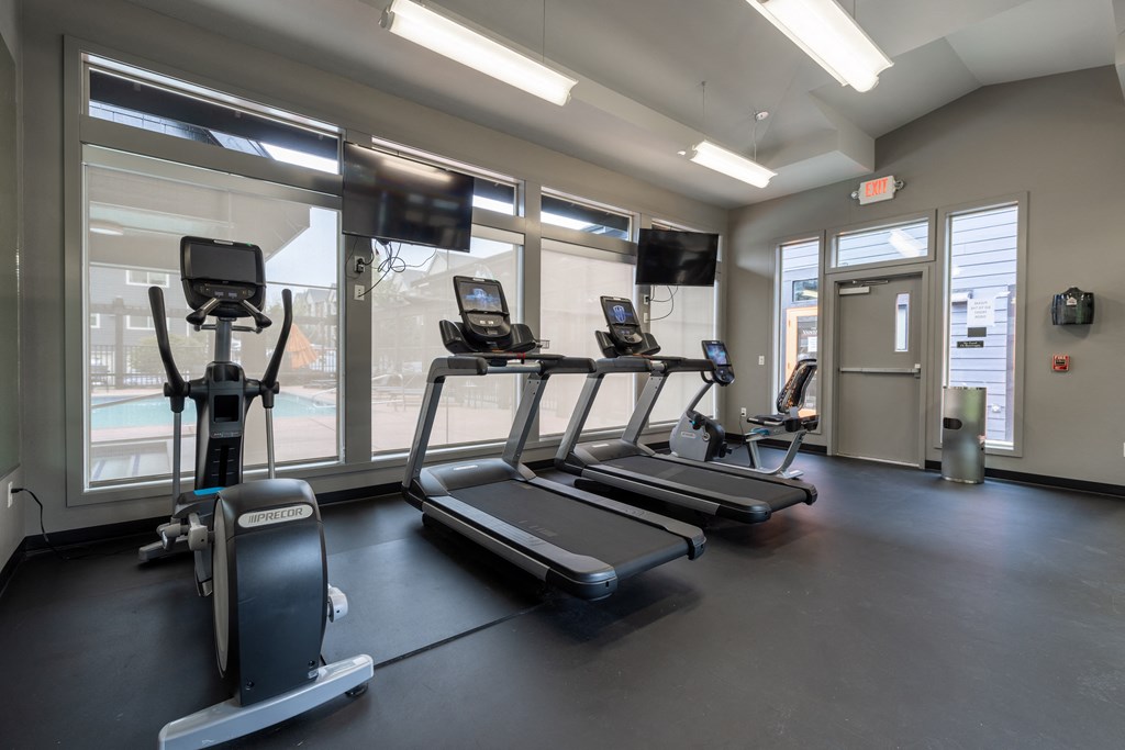 Fitness Studio with Cardio & Free Weights