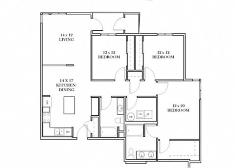 Stamford Floorplan at Discovery Heights, Washington, 98029