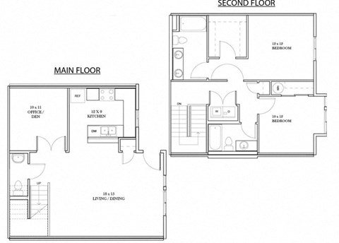 Stowe Floorplan at Discovery Heights, Issaquah, WA