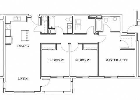 Sutton Floorplan at Discovery Heights, Issaquah, Washington
