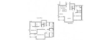 Troy1 Floorplan at Discovery Heights, Issaquah, WA, 98029