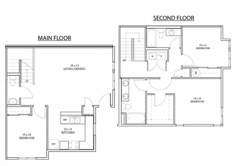 Waterford Floorplan at Discovery Heights, Issaquah