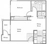 1 Bedroom, 1 Bath