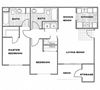 2 Bedroom, 2 Bath